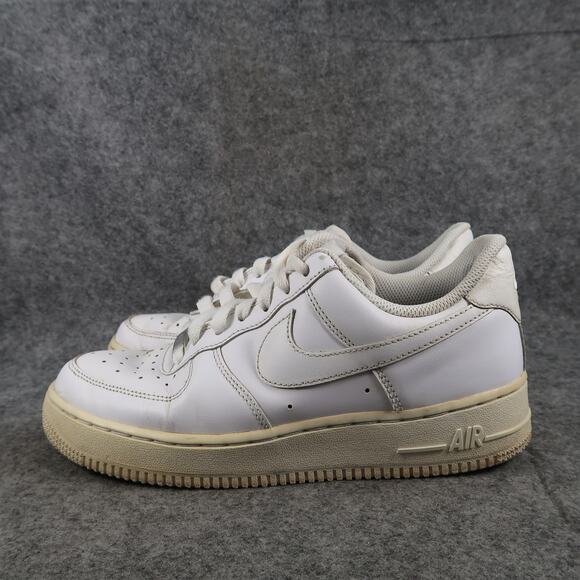 Nike Shoes Womens 7.5 Air Force 1 Low Sneakers Casual White Trainer Lace Up - Picture 6 of 13